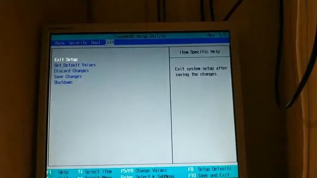 Sony VAIO BIOS смотреть онлайн
