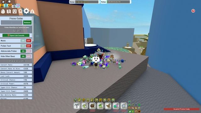 СЕКРЕТНЫЙ КОД В СИМУЛЯТОРЕ ПЧЕЛОВОДА О КОТОРОМ НИКТО НЕ ЗНАЕТ! КОДЫ ИЗ ОБНОВЫ BEE SWARM SIMULATOR!