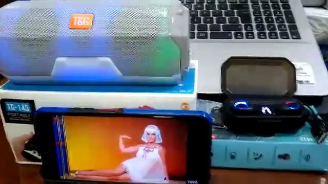 Parlante Blutooth T&G TG-143 смотреть онлайн