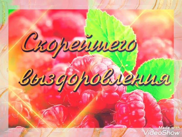 Выздоравливай. Короткое милое видео.