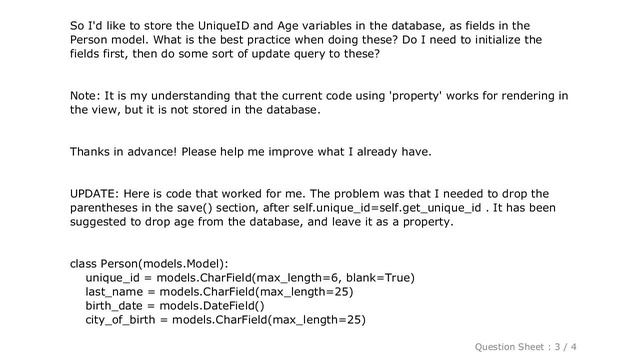 Django : Django Model Method or Calculation as Field in Database смотреть онлайн
