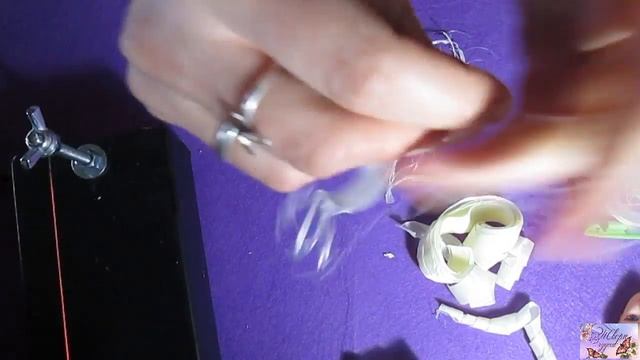 Волосы из ленты для куклы. МК. | DIY Hairs for doll смотреть онлайн