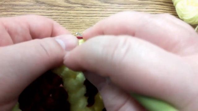 Прихватка пышными столбиками. Часть 2 - ряды 7, 8, 9 смотреть онлайн