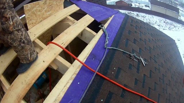 Строим крышу своими руками!!! Шинглас!!! смотреть онлайн