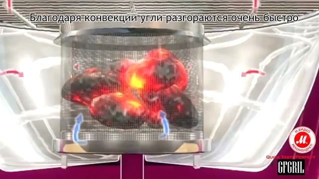 Угольный гриль GFgril GF-750 Grill-Mangal смотреть онлайн