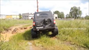 Test Drive UAZ Patriot Тестирование УАЗ Патриот на шинах низкого давления от компании Авторос   Про