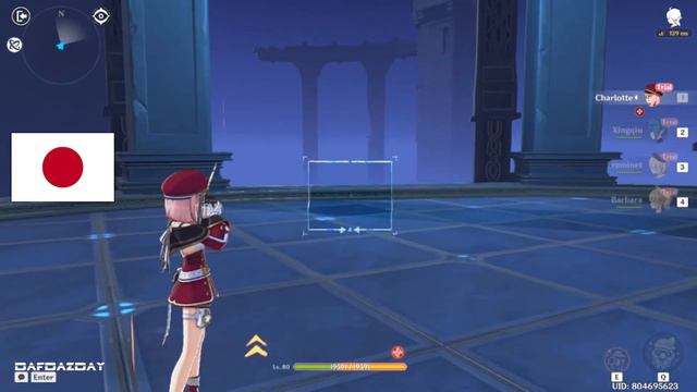 Charlotte Voice in 4 Different Languages (Skills & Attack) | Genshin Impact Charlotte смотреть онлайн