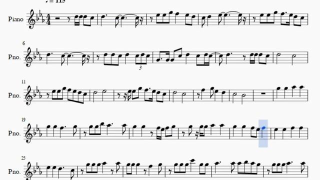 Piano Sheet Music: How to play Derniere Danse by Indila смотреть онлайн