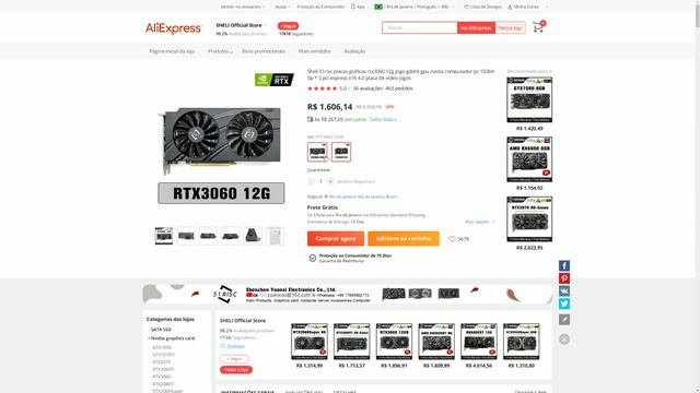 NOVO CUSTO-BENEFÍCIO DO ALIEXPRESS (RTX 2060 SUPER) смотреть онлайн