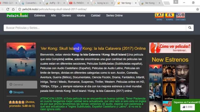 DECARGAR MEGA HD Kong: La Isla Calavera 1080p смотреть онлайн