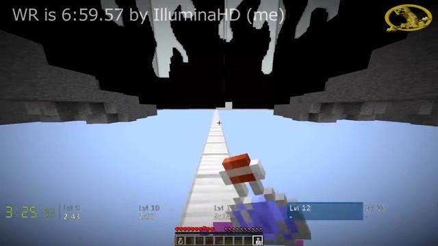Minecraft: The Dropper in 6:48 (All 17 Levels) смотреть онлайн