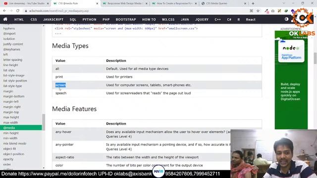 What is media Query in CSS ? смотреть онлайн