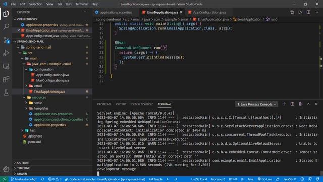 Profile in Spring Boot смотреть онлайн