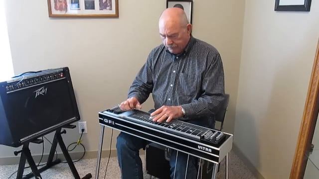 Bob Tuttle Steel Guitar- Blue Eyes Crying in the Rain смотреть онлайн