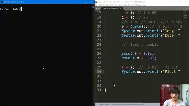 Day#10 Java L2AM Type Conversion Practical смотреть онлайн