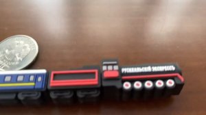 Обзор Сувениров Из Поезда Сапсан Ручка Рускеальский Экспресс Ручка Поезд ПВХ