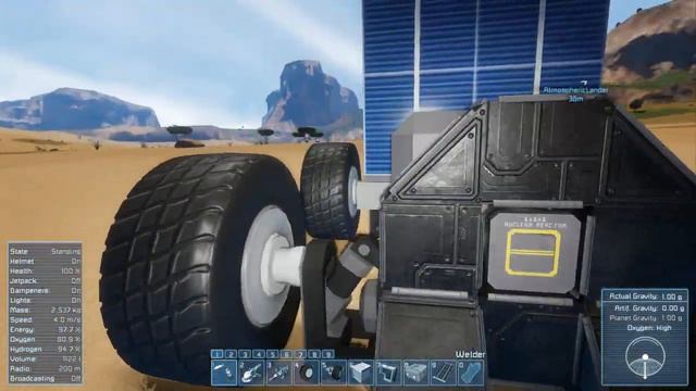 Space Engineers (Planet Survival) - Part 3 "The Spring-Loaded Buggy" смотреть онлайн