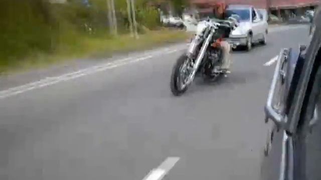 CB750 HONDA CHOPPER: Wild Thing Chopper Born to Be Wild Ride.mp4 смотреть онлайн