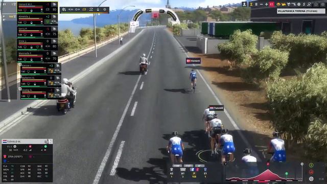2020 GIRO D'ITALIA Stage 4 | Catania - Villafranca Tirrena | Pro Cycling Manager 2020 смотреть онлайн