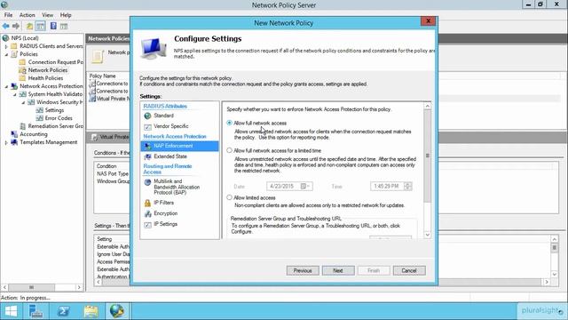 Configure Network Policies смотреть онлайн