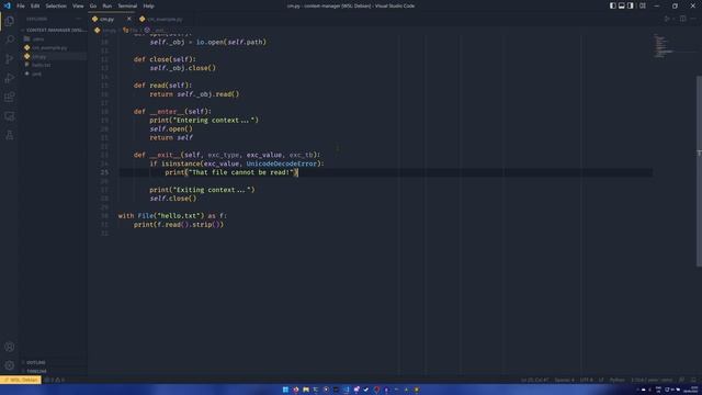 Context managers are UNDERRATED смотреть онлайн