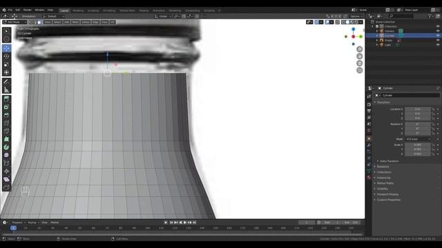 How to make a Glass Bottle in Blender 2.8 смотреть онлайн