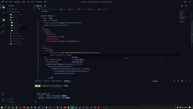 Vuejs Text To Speech (Yazıyı Sese Dönüştürme) смотреть онлайн