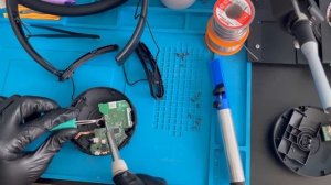 Замена оголовья на наушниках PS4 «PlayStation Gold Wireless Headset»