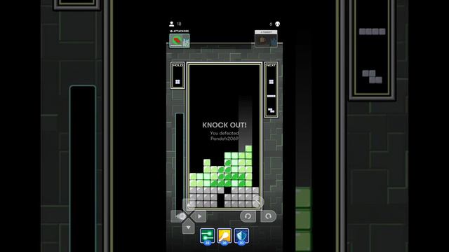 Smooth 10 KO 7 Minute Game! | Tetris 99 Mobile (Tetris Battle Royale) смотреть онлайн