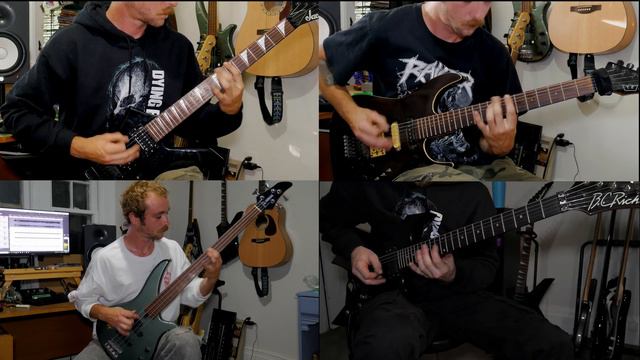 Flattening of Emotions - Death - Full Cover (Programmed Drums) смотреть онлайн