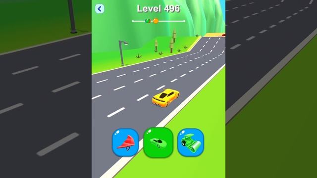 Shape-shifting Funny Race Gameplay New Hyper Casual Games #shorts #gameplay #shapeshifting