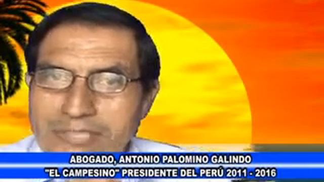 PRESIDENTE DEL PERU ANTONIO PALOMINO смотреть онлайн