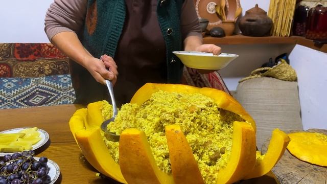 Cooking Pumpkin directly from Our Garden! Autumn Village Harvest смотреть онлайн