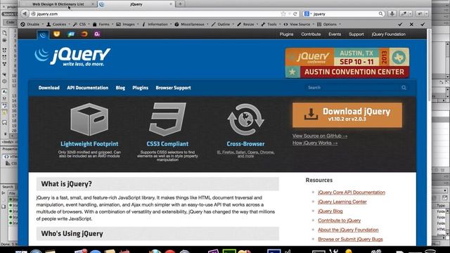 (30.3/30) - Updating jQuery - jQuery Powered Dictionary List смотреть онлайн