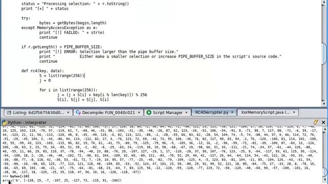 ghidra_scripts: RC4Decryptor.py смотреть онлайн