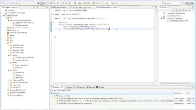 Add Legal Notice Part 1 // Google Maps API v2 смотреть онлайн