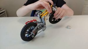 Самодельный MTB DH Bike Lego Technic