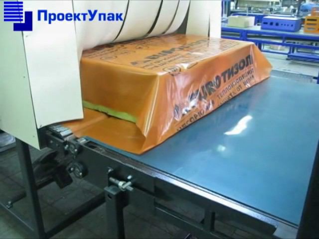 Упаковка минеральной ваты и утеплителя смотреть онлайн