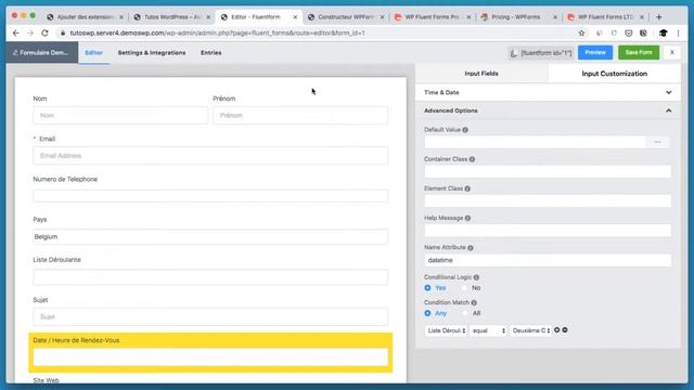 Créer un formulaire de contact PRO avec WP Fluent Forms [Meilleure Alternative à WPForms] смотреть онлайн