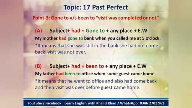Complete grammar course |Past Perfect смотреть онлайн