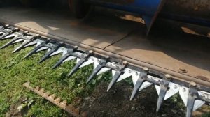 Переоборудование жатки на режущий аппарат шумахер. Комбайн Енисей 950!