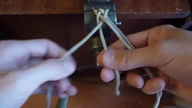 Плетение косы из 4 нитей смотреть онлайн