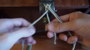 Плетение косы из 4 нитей