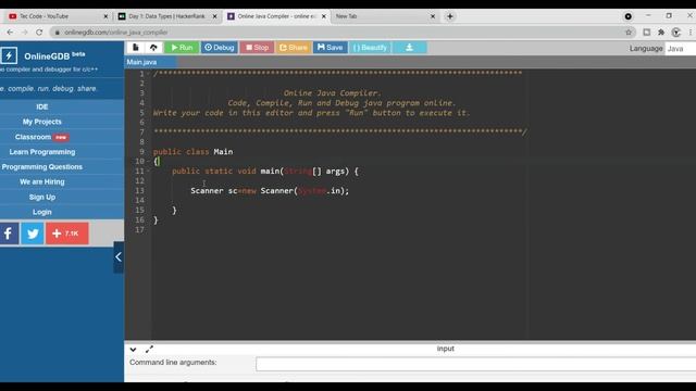 Hacker Rank Day 1 : Data Types | Java | HackerRank Solution | 30 Days Of Code | Easy Explanation смотреть онлайн