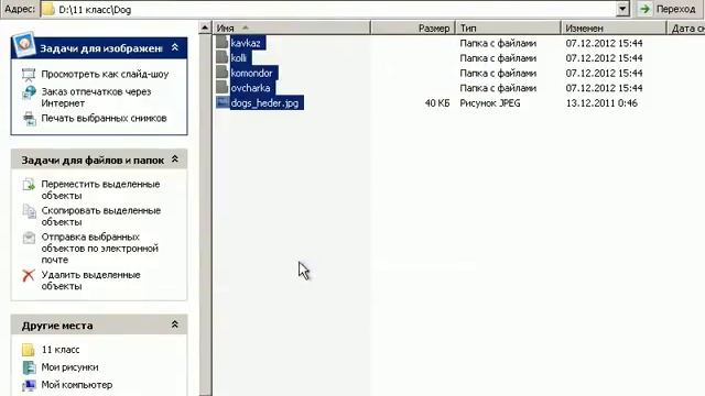 Как создать сайт в Dreamweaver : 1. 4 Копирование в папку сайта материалов смотреть онлайн