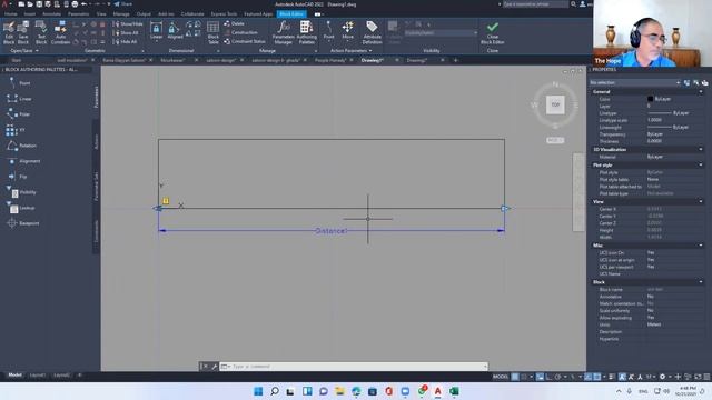 AutoCAD 2022 class9 Dynamic blocks смотреть онлайн
