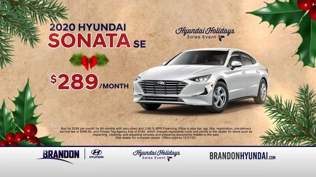 Brandon Hyundai I Holiday Sales Event смотреть онлайн