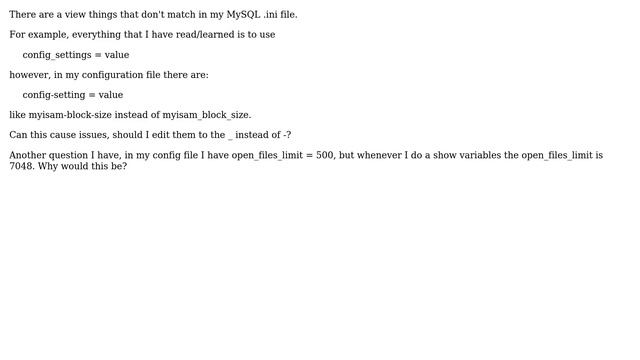 DevOps & SysAdmins: MySQL server 5.5 , my.ini settings смотреть онлайн