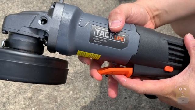 Tacklife 4 1/2" Angle Grinder Review - 11 Amp P3AG115 смотреть онлайн