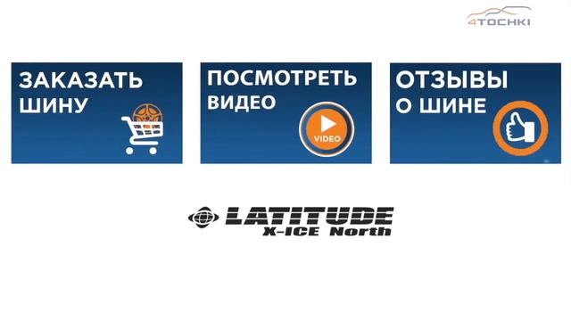 3D-обзор шины Michelin Latitude X-Ice North - 4 точки. Шины и диски 4точки - Wheels & Tyres 4tochki смотреть онлайн